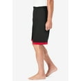 thumbnail image 3 of KingSize Men's Big & Tall Hang-Down Lightweight Jersey Shorts, 3 of 6