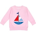 thumbnail image 2 of Inktastic Sailboat Cute Toddler Sweatshirt, 2 of 4