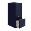 thumbnail image 4 of Scranton & Co 3-Drawer Modern Metal Vertical File Cabinet with Lock in Navy, 4 of 4