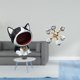 thumbnail image 2 of Estatua Decorativa Moderna Con Forma De Gato En Forma De Burbuja Para Escritorio, Mesa, Centro De Mesa, Dormitorio, Sala De Estar, Oficina, Estante, Decoración Del Hogar., 2 of 8