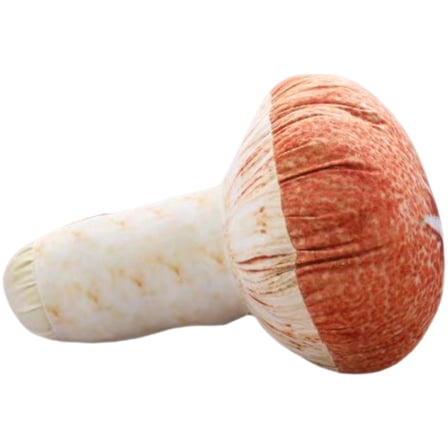MERRYHAPY Stuffed Mushrooms Plush Mushroom Throw Pillow Pink 1Pcs Sleeping Pillow