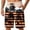 Orange-1, variant on Men's Beach Shorts Graphic Board Shorts with Pockets Elastic Drawstring Waist Quick Dry for Swimming Surfing Blue-1 S