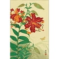 thumbnail image 2 of Art.com Tiger Lilies and Butterfly Giclee Print by Koson Ohara, 16" x 24", 2 of 4