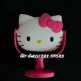 thumbnail image 4 of Hello Kitty & My Melody Cosmetic Table Mirror, 1/12 Scale, Rotatable, ABS Frame, Tinted Mirror, Chinese Style, 14+, 4 of 9