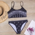 thumbnail image 3 of WOLLED Kids Girls Swimsuit Toddler Split Bathing Suit Quick Dry Beach Swimwear 7-14Y, 3 of 10