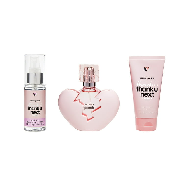 Ariana Grande Thank U Next Perfume Gift Set For Women, 3 Pieces