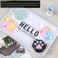 thumbnail image 4 of Taba Squishy Cat Paw Squeeze Toys Juguete sensorial Fidget para su mejor regalo de cumpleaños suave y relajado Juguetes blandos para adultos (negro), 4 of 5