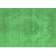 thumbnail image 1 of Ahgly Company Indoor Rectangle Oriental Emerald Green Industrial Area Rugs, 8' x 10', 1 of 4
