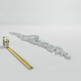 thumbnail image 6 of Ekena Millwork 43 1/4"W x 7"H x 1 1/4"P Quentin Shell Center with Scrolls Onlay, 6 of 6