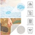 thumbnail image 7 of SKYSONIC Bathroom Rug Toiletry Mat Set, 2 pack Cartoon Dachshunds Print, Fluffy Plush Absorbent Bath Rugs Carpet for Bathroom Floor Toilet Tub and Shower,23.6"x15.7"+17.3"x13.4", 7 of 7