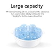 thumbnail image 5 of Rupoun Baby Bottle Sterilizer Box and Microwave Steam Sanitizer Bag for Breast Pump Parts & Pacifiers 11.42 in / 29 cm, 5 of 10