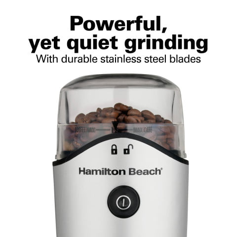  Hamilton Beach Electric Burr Coffee Grinder with Large