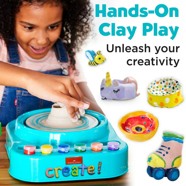 Faber-Castell Pottery Studio- Child Art Activity for Boys and Girls 