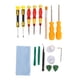 thumbnail image 1 of Juego de destornilladores 17 en 1, Kit de herramientas de reparación T6 T10 3,8mm 4,5mm, destornillador para interruptor para Xbox360, Wii, NDS, DS Lite, 1 of 5