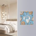 thumbnail image 4 of Yayeee Toggle Light Switch Wall Plate 2-Gang 4.56"x4.48" Decorative Outlet Cover, Milk and Cookies, 4 of 7