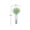 Vert, variante sur Feltree Brosse à Vaporisateur avec Bouton de Dégagement Brosses pour Autonettoyage Intérieur Brosse à Cheveux pour Enlever les Cheveux Enchevêtrés et Lâches