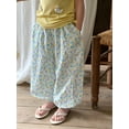 thumbnail image 4 of Gunia Cargo Pants For Kids Girls Wide Leg Toddler Baby Boy Classic Pants Personality Fashion Print Long Pants Summer Fall Harem Pants 12M-9Y, 4 of 5