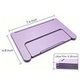 thumbnail image 4 of Mahjong Card Holder for Table, Under Mat Slide in Stand Angled Viewing Rack Foldable 3D Printed Space Saving Accessory for American Mahjong Mat, 4 of 5