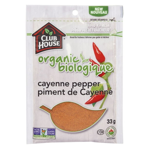 Piment de Cayenne biologique de Club House