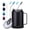 Black, variant on 32oz Insulated Tumbler with Handle - Keep Cold-36h & Hot-24h, Stainless Steel Travel Coffee Mug, Double Wall Vacuum Metal Thermal Cup, Leakproof BPA-Free