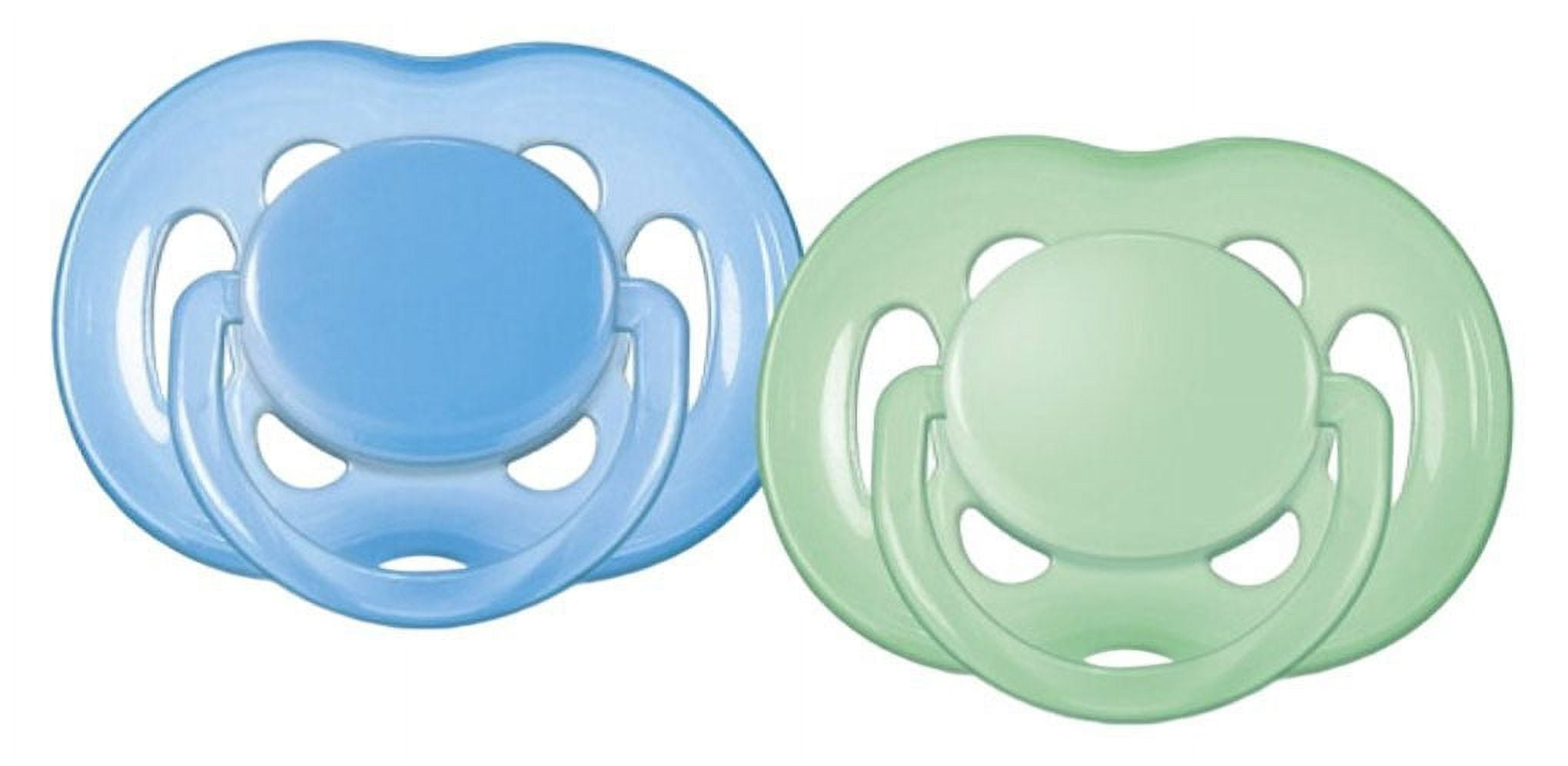 Philips AVENT Free Flow Orthodontic Pacifiers, 6-18 Months - 2 Counts 