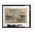 thumbnail image 2 of Historic Framed Print, Dans le Jardin du Palais Royal, Paris.L.G. Hornby, Paris., 17-7/8" x 21-7/8", 2 of 9