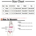 thumbnail image 3 of QLEICOM Womens Swimsuits Tummy Control Plus Size Swimsuit Coverup Bikini Split Swimwear Tassel Sequin Swimwear Three-Piece Swimwear White S, 3 of 7