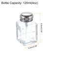 thumbnail image 2 of Dispensadores de Alcohol Uxcell 120ml Botella Líquida de Presión Tubo de Plástico Núcleo de Aluminio, 2 of 6