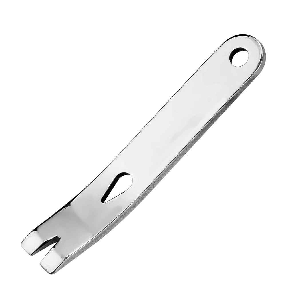 Mini 3/" Pocket Pry Bar Pocket Micro Crowbar Keyring EDC Tool Survival Opene yN