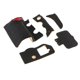 thumbnail image 4 of Un Conjunto De 5 Piezas De Reparación Parte De De Goma USB Grip Camera Body Thumb Room / Lado Izquierdo / Cubierta Inferior De carcasa Reemplazar Partes Para D700 Yotijar Unidad de goma para agarre de la cámara, 4 of 9