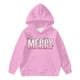 thumbnail image 5 of Sudadera con capucha para niñas y niños, sudadera de manga larga con cuello redondo y estampado de moda, jersey con bolsillo, sudadera de poliéster para niñas, 5 of 8