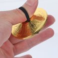 thumbnail image 6 of UPOUART 2 Pairs Golden Copper Dancing Cymbals with Clear Sound, and Easy to Props, 6 of 8