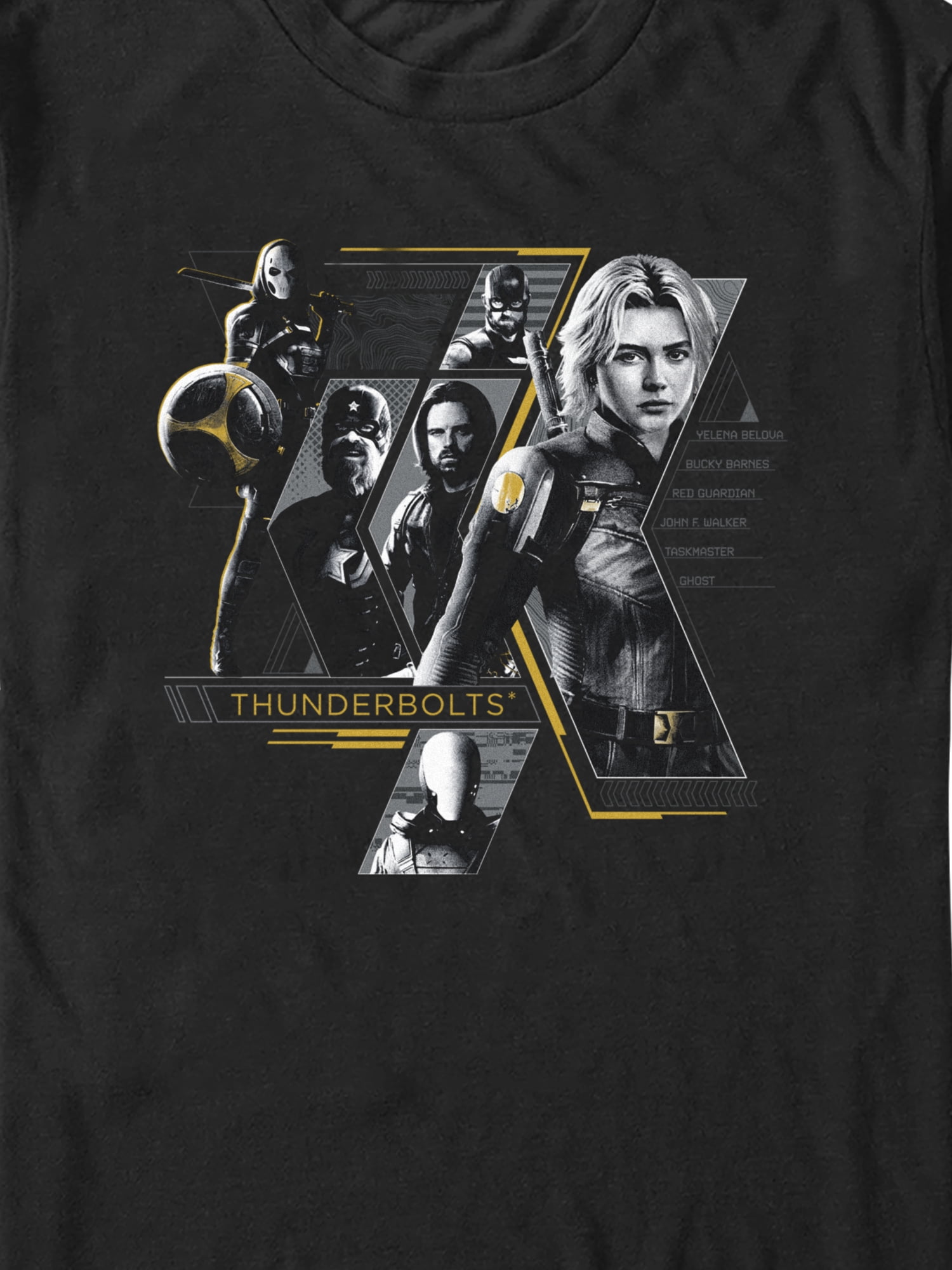 Thunderbolts, Men's & Big Men's Graphic Tee, Antiheroes, Sizes S-3XL