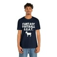 thumbnail image 4 of Funny Fantasy Football GOAT Shirt, Funny Fantasy Football Guru T-Shirt, 4 of 12