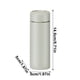 thumbnail image 3 of Vaso Térmico de Acero Inoxidable de 280 Ml - Minitermo 316, Vaso de Viaje Compacto con Retención de Temperatura de 6 a 12 Horas, Rosa/Blanco/Verde/Verde Militar, 3 of 6