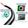 thumbnail image 2 of USB LED Neck Cooler Fan - Portable 2000 mAh Rechargeable Hand-Free Wearable Personal Neck Fan - Colorful LED - Black, 2 of 8