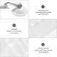 thumbnail image 4 of Bathtub Baby Toy Holder Mesh Organizer for Bathroom Toys 1Set, 4 of 4