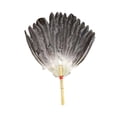 thumbnail image 1 of STARTIST Ancient Chinese Zhuge Liang Feather Fan Adult Feather Handheld Fan for Party D, 1 of 9