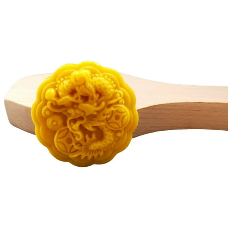 

HESITONE Mooncake Stamp Mooncake Molds Pastry Decorating Gadgets for Mid-Autumn Festival