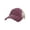 Burgundy, variant on Washed Distressed Two-Tone Ponytail Adjustable Baseball Cap - Burgundy