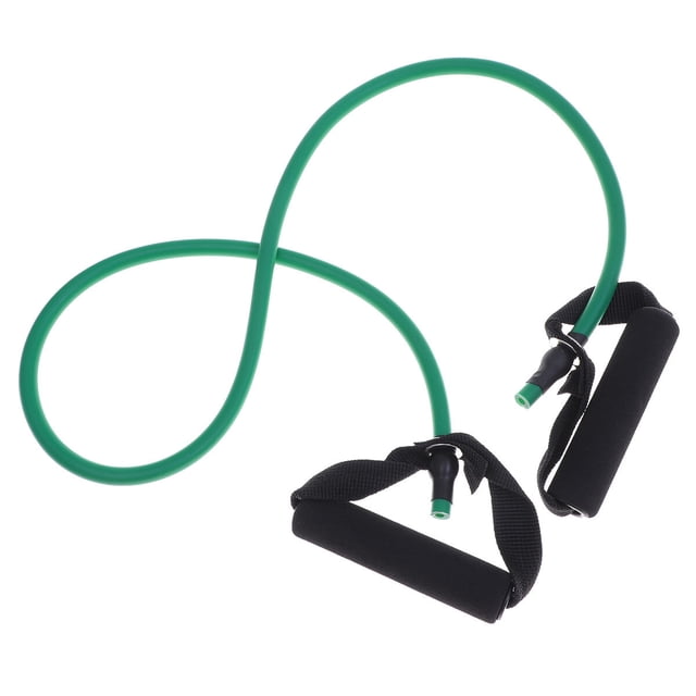 EeaseMX 1 banda elástica de resistencia para yoga y fitness, con asa para mujer (negro y rojo)