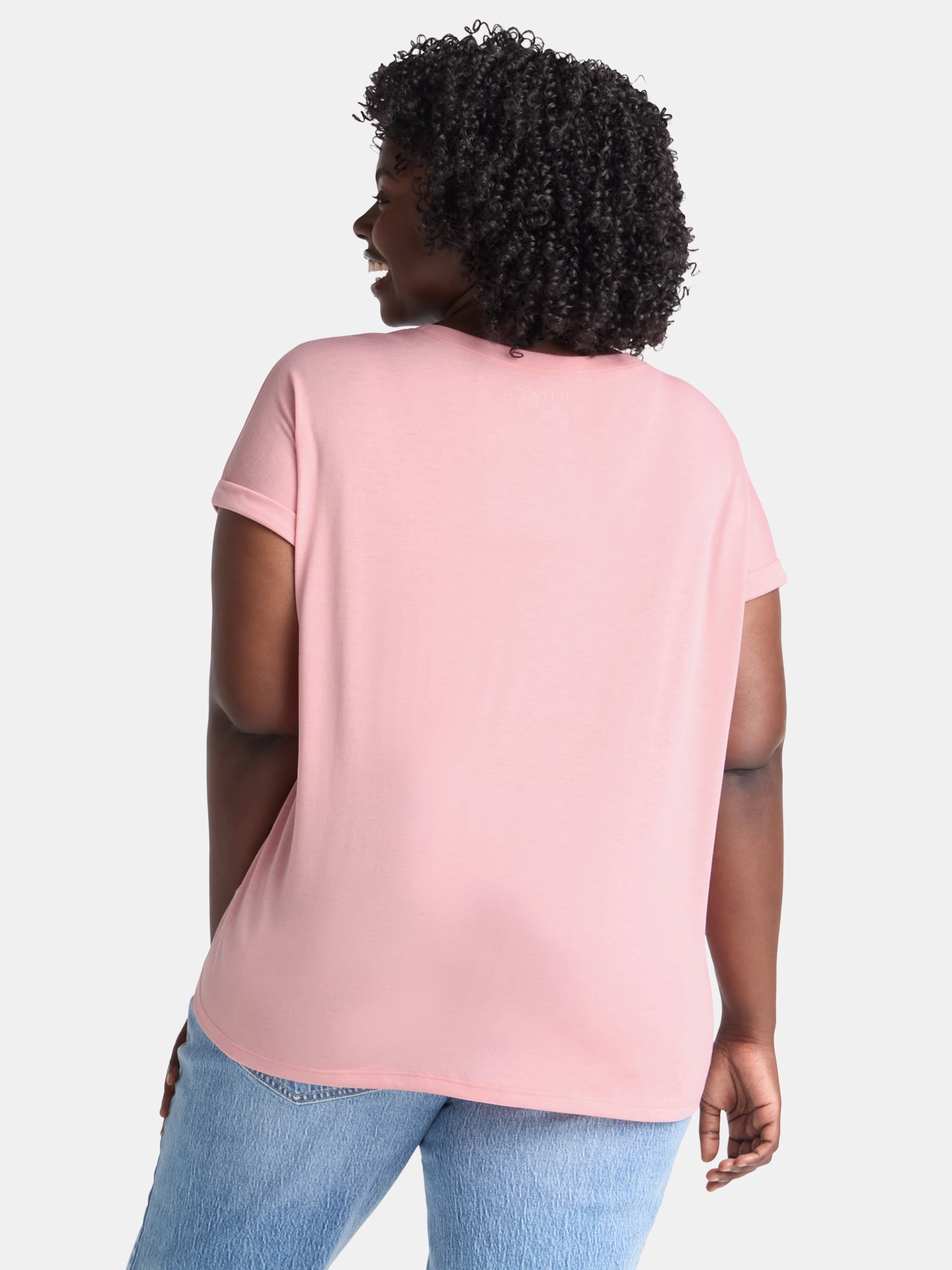 Terra & Sky Women's Plus Size Nashville Graphic Tee, Sizes 0X-4X