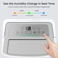 thumbnail image 5 of Waykar 120 Pint Dehumidifiers for Basements & Whole Home up to 6000 Sq Ft, with Continuous Drain Hose,  45dB Ultra Quiet, Auto Defrost, 32 Pint DOE Energy Star, 5 of 10