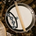 thumbnail image 3 of OULII Drum Hoop Tambourine Mountable on Drums 1Set Aluminum Alloy Produces Clear Sound, 3 of 7