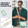 thumbnail image 7 of For Samsung Galaxy Tab A11 Case 8.7 inch, 360 Rotating Shockproof Cover with Stand, Screen Protector, Shoulder Strap (2025, SM-X133/X135), Rainbow Blue, 7 of 7