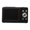 Black, variant on M Buder Digital Camera for Teens Kids 44MP 1080P HD 16X Zoom Autofocus Compact Pocket Camera for Photography Travel Vlogging (4.33 inches / 11.00 cm), Black, EU Plug