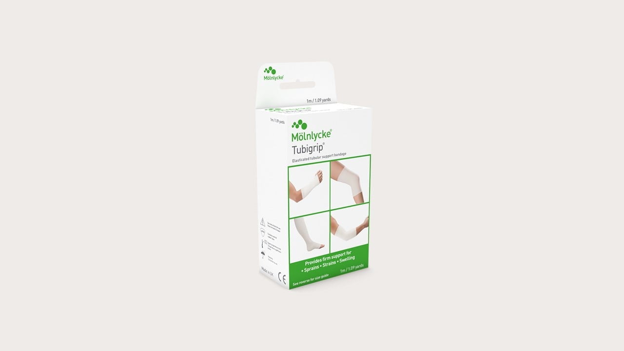 Tubigrip Tubular Support Bandage 3 Foot Standard Compression Pull On Natural Size E NonSterile, 1528 - SOLD BY: PACK OF ONE