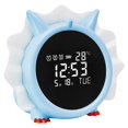 thumbnail image 2 of Cute Kids Dinosaur Desk Snoozedigital Despertador Snooze Carga USB para niños Niñas con luz de despertador Batería incorporada de 1200 mAh decorativa , azul Fernando Despertador de viaje, 2 of 8