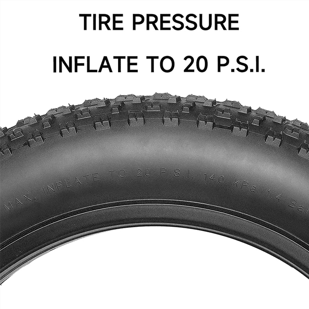 2X Bike Tire Bike Tires Folding Replacement Electric Bicycle