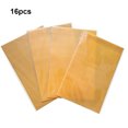 thumbnail image 3 of Inteprter Forro para refrigerador de 16 piezas, alfombrilla recortable lavable, alfombrillas para cajón de armario, accesorio para sala de Suministros de limpieza para el hogar Naranja, 3 of 6